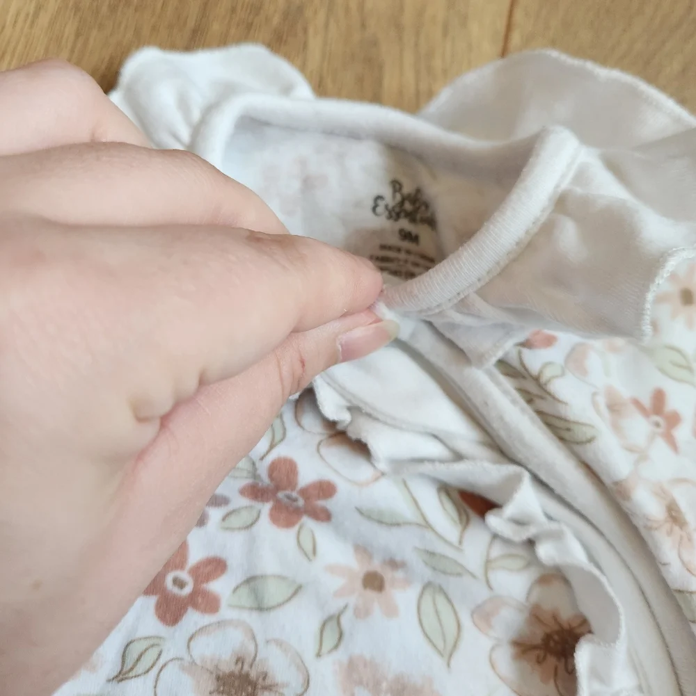 9m Girls Floral Romper pjs